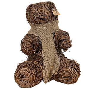 Gardeners Eden LED Lighted Bear Decor